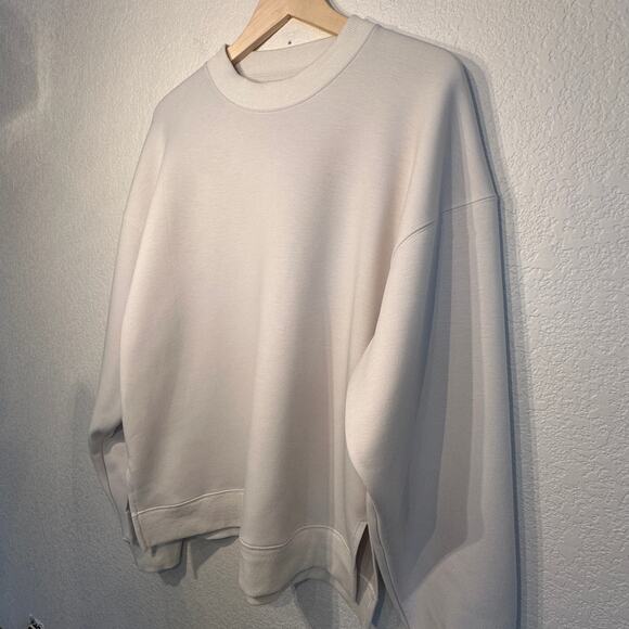 JUNRed Kome Collaboration Crewneck Pullover Sweatshirt Japan Cream Large - Picture 2 of 9